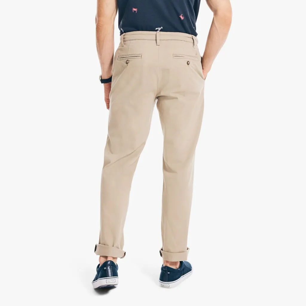 Nautica Classic Fit Flat Front Deck Pant