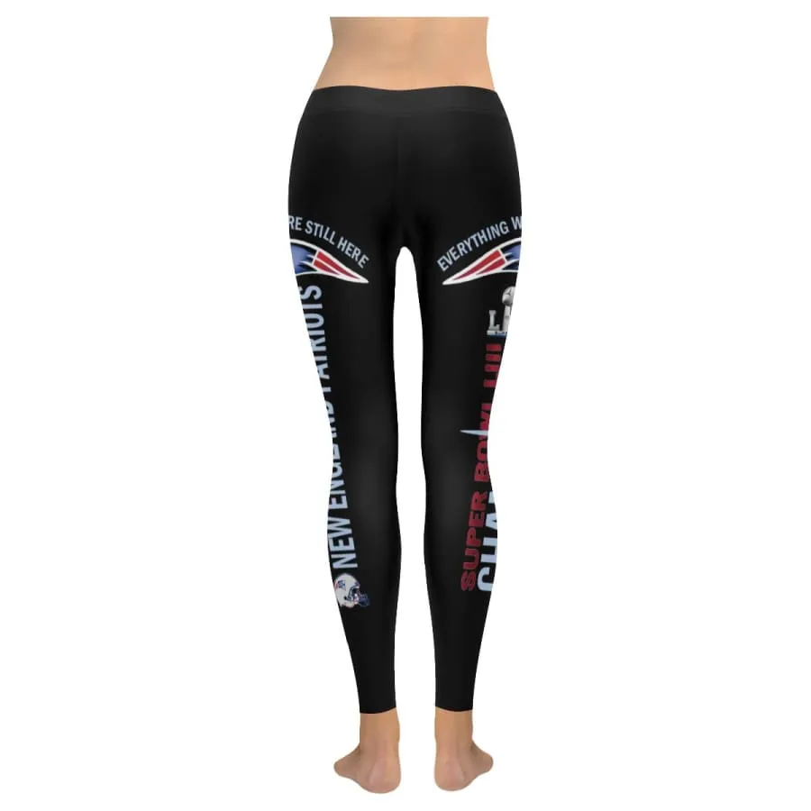 New England Patriots Super Bowl LIII Champions Leggings 3D Full Print