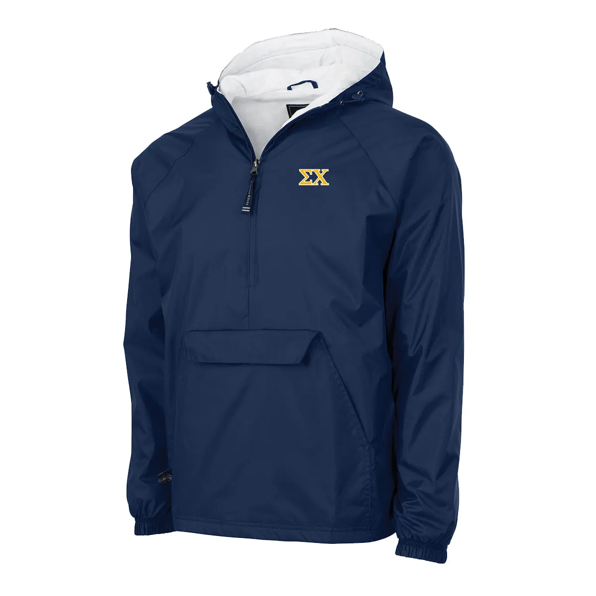 New! Sigma Chi Classic 1/4 Zip Rain Jacket