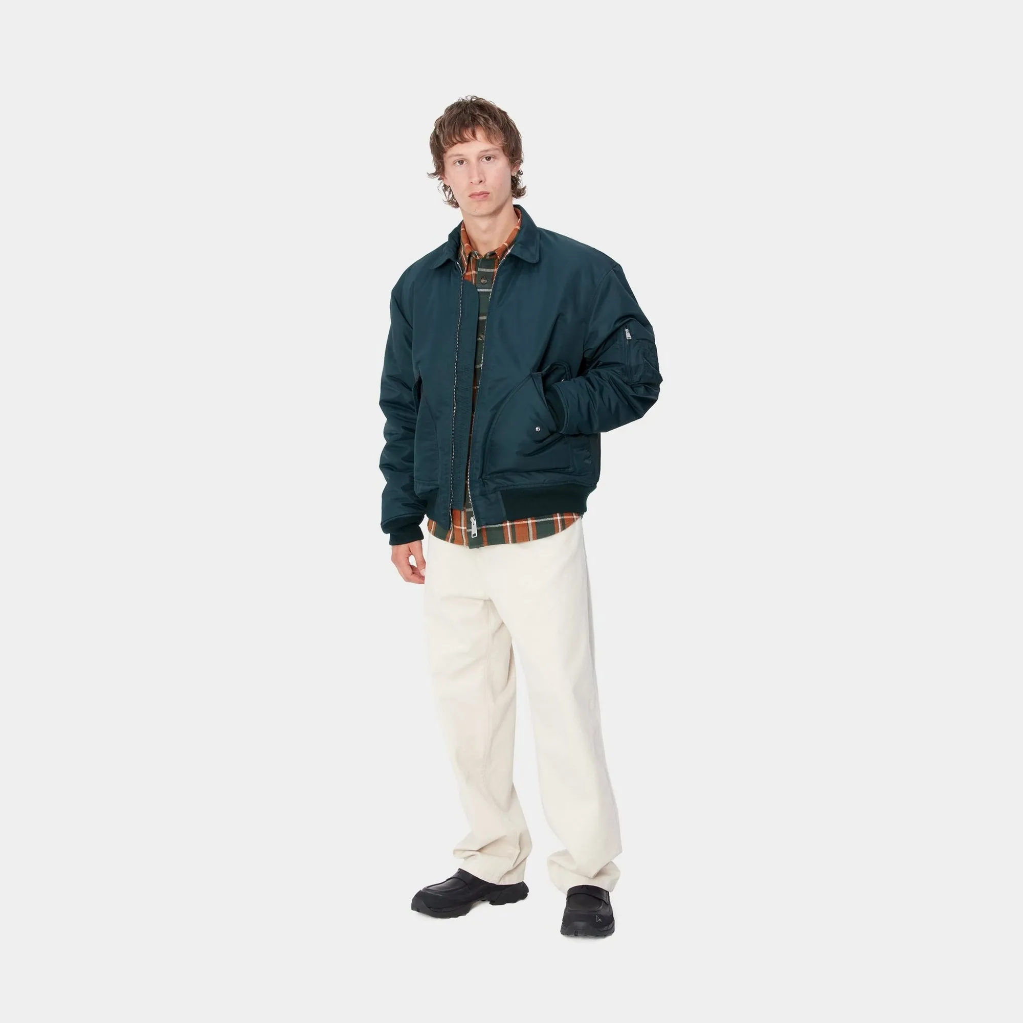 Olten Bomber | Duck Blue / Turmeric