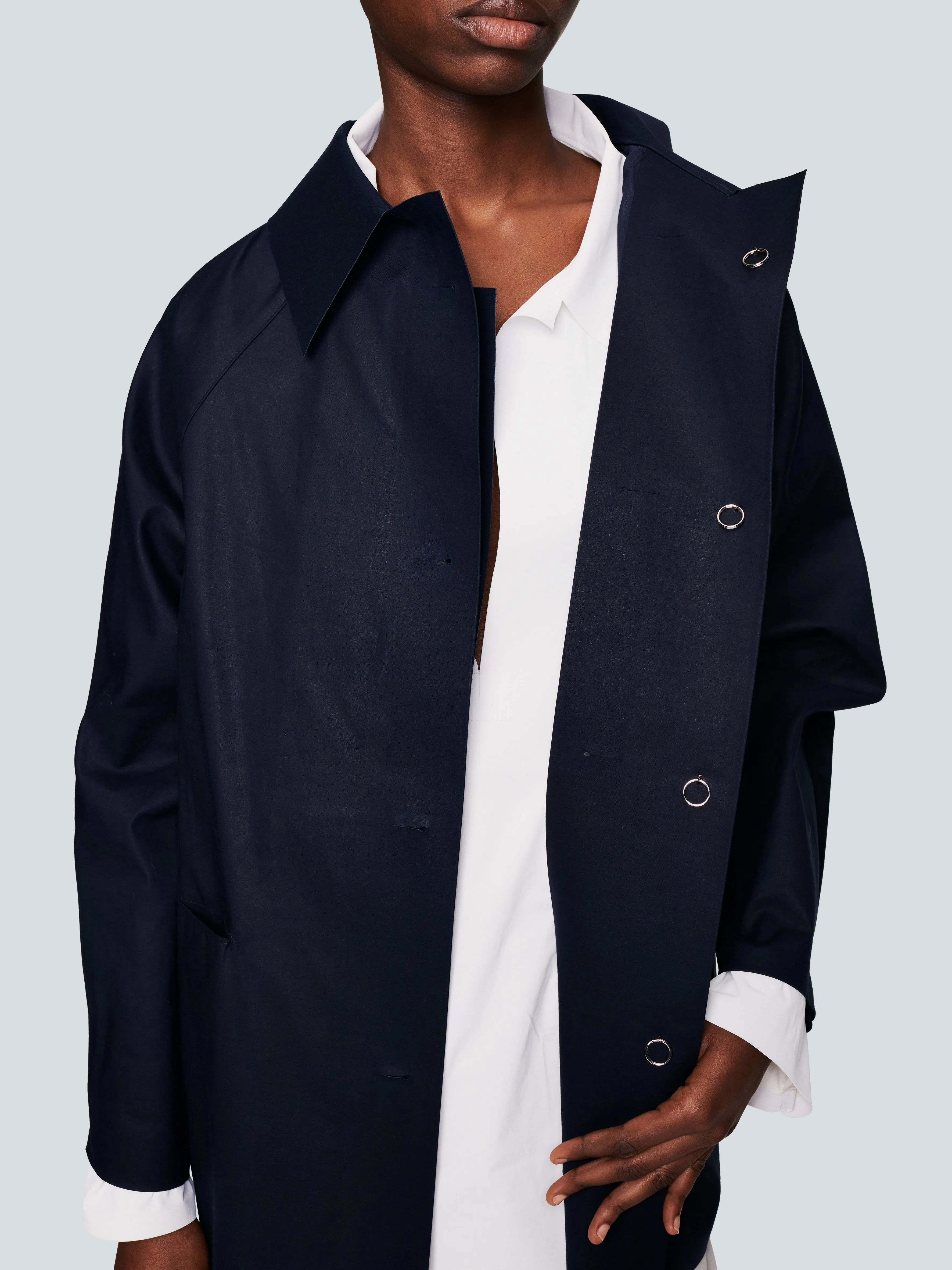 Original hip trench | navy