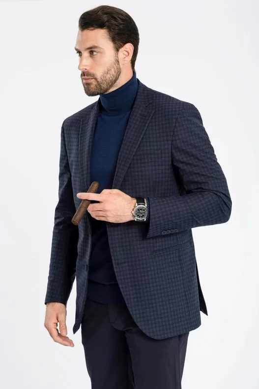 Performance Blazer // Navy Check