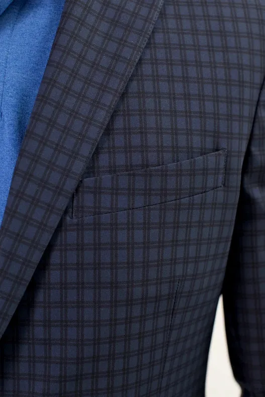 Performance Blazer // Navy Check