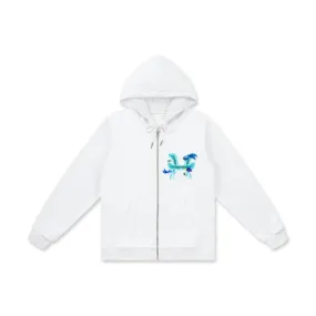 Pisces Men's Cotton Zip Hoodie