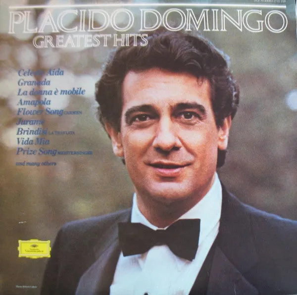 Placido Domingo - Greatest Hits (2xLP, Comp, Pos) (NM or M-)