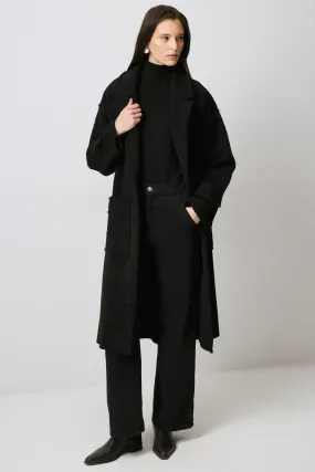 PLUSH COAT WITH SLEEVE EPAOLET