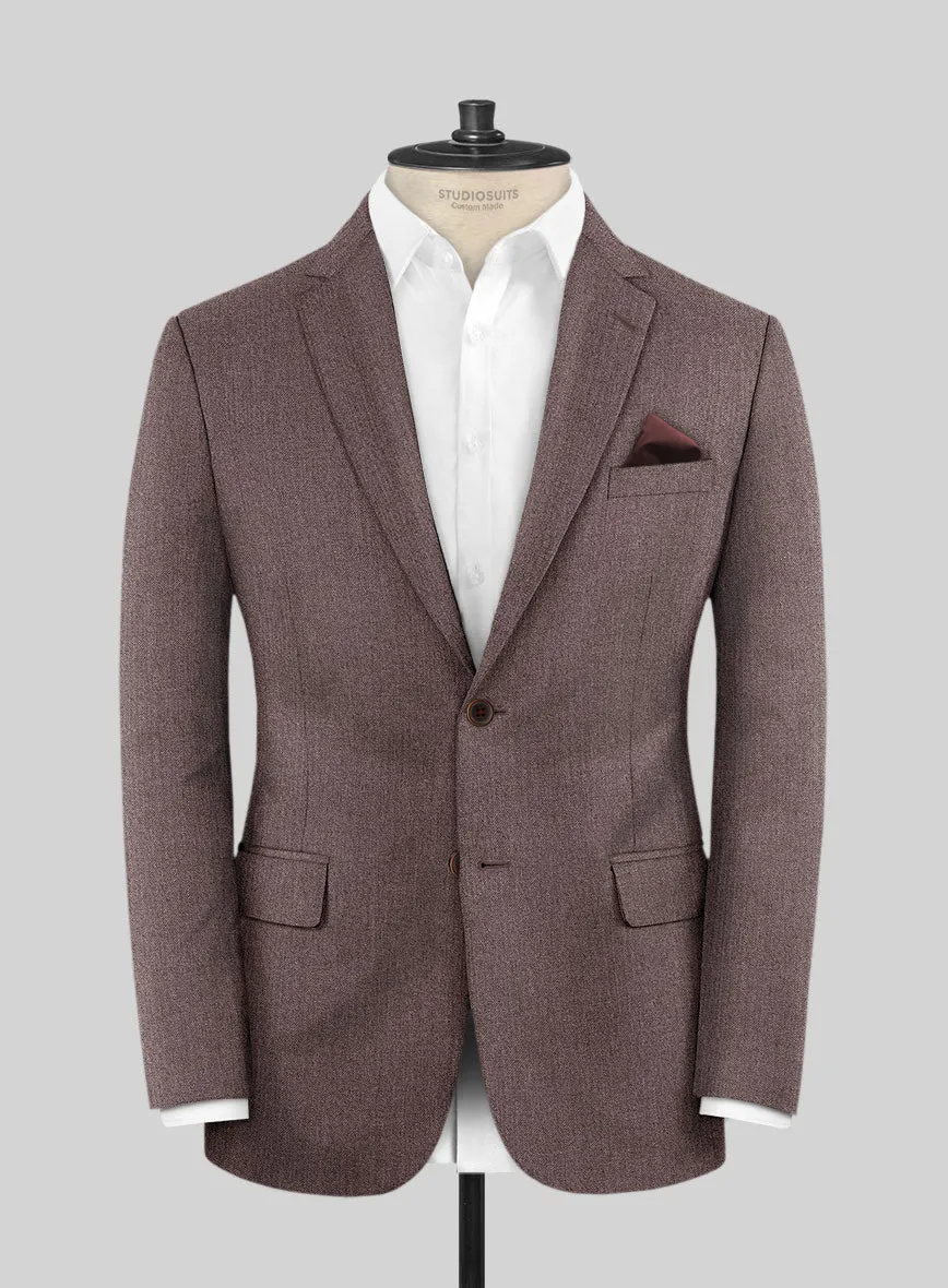 Reda Flexo Mauve Wool Suit