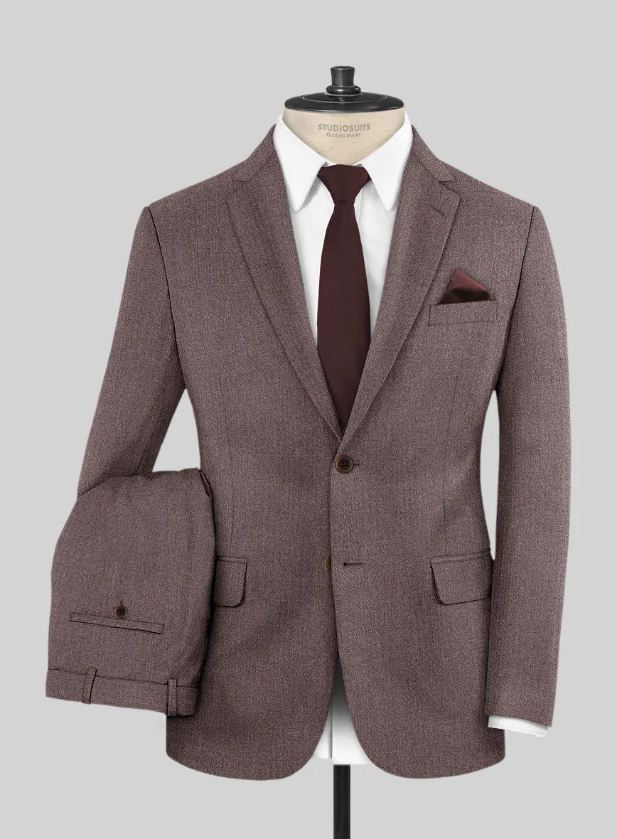 Reda Flexo Mauve Wool Suit