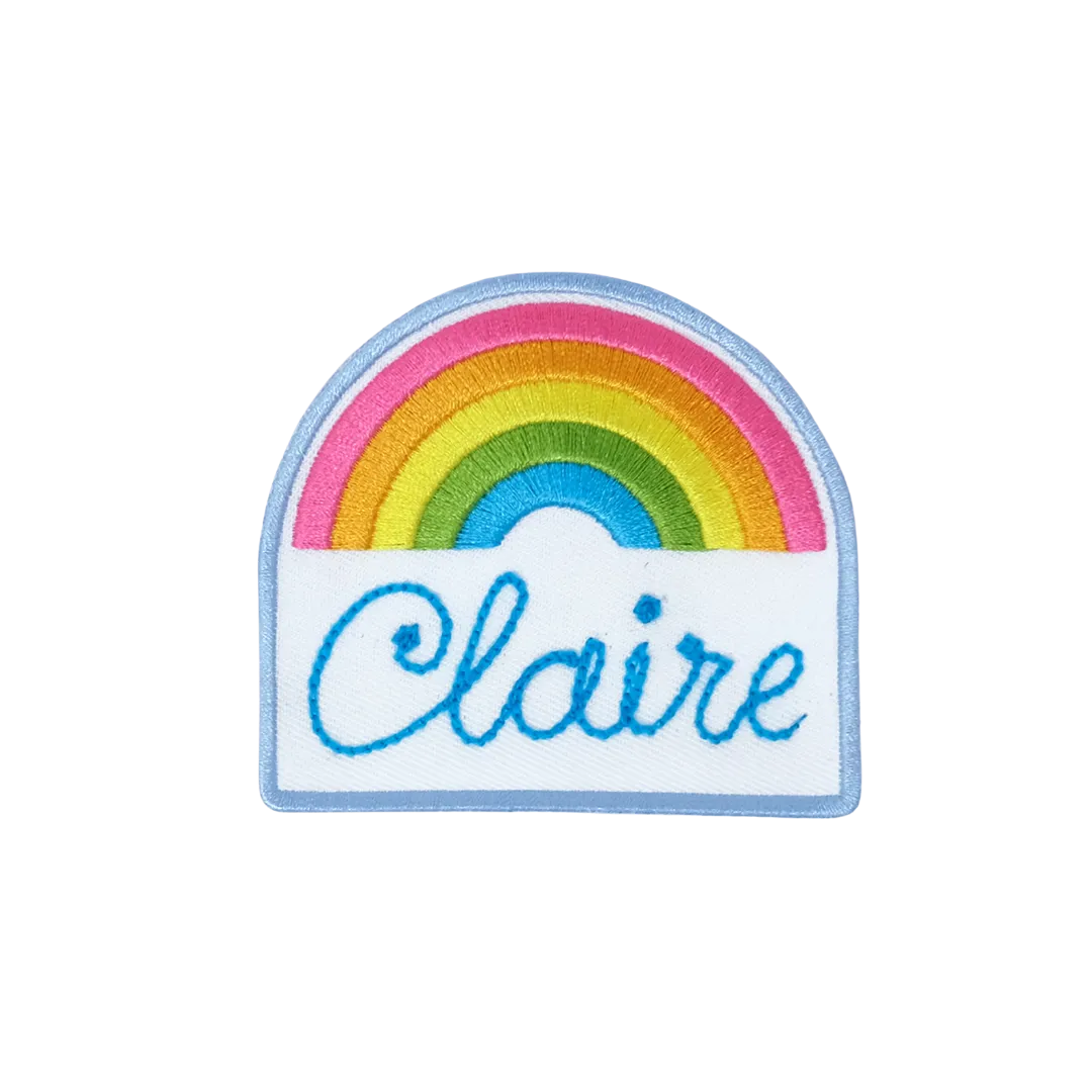 Retro Rainbow Patch