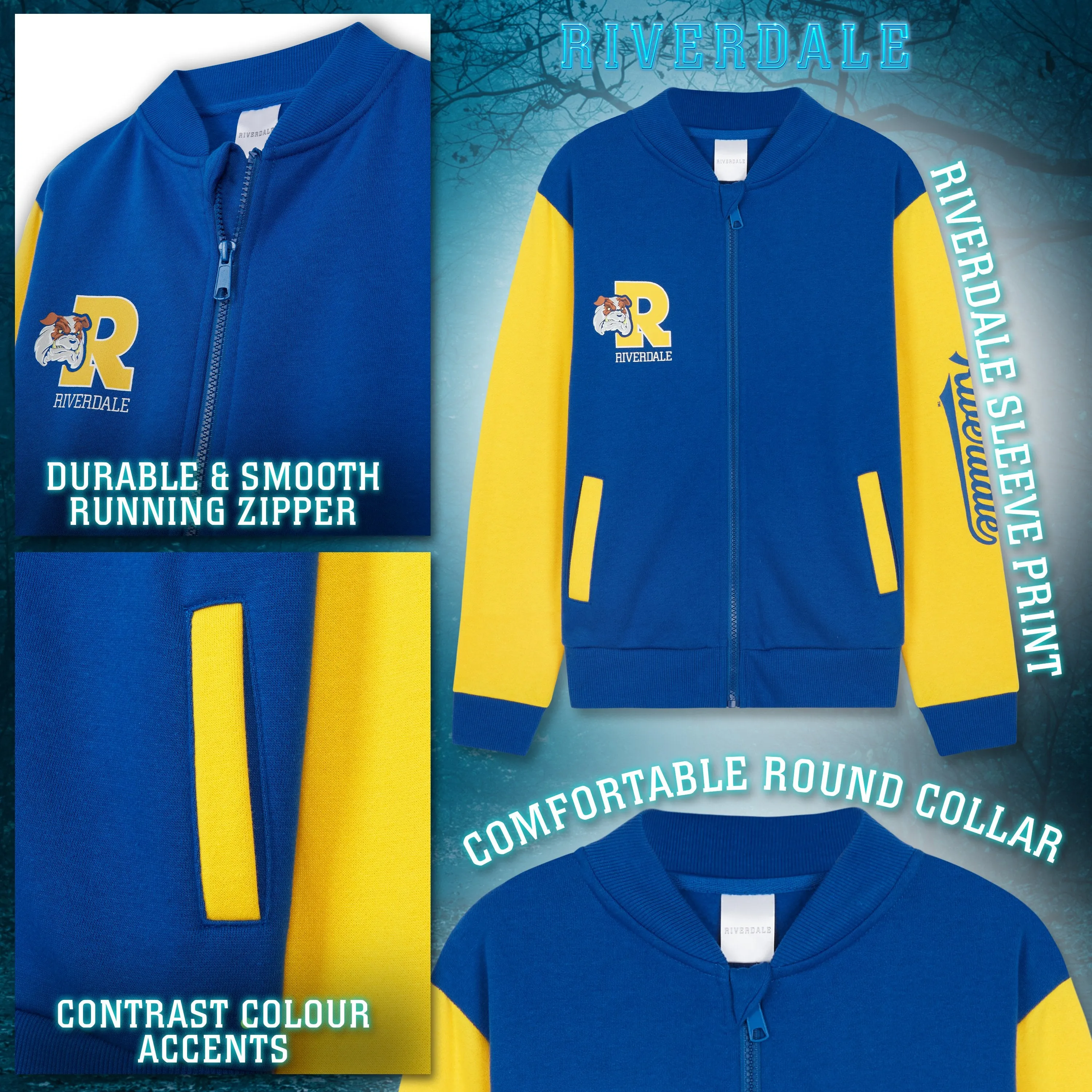 Riverdale Girls Bomber Jackets - Baseball Varsity Jacket - Riverdale