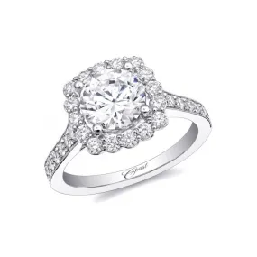 Romantic Cushion-Shaped Engagement Ring