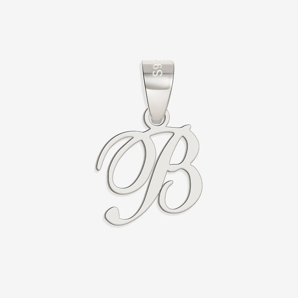 Romantic Initial Charm Pendant