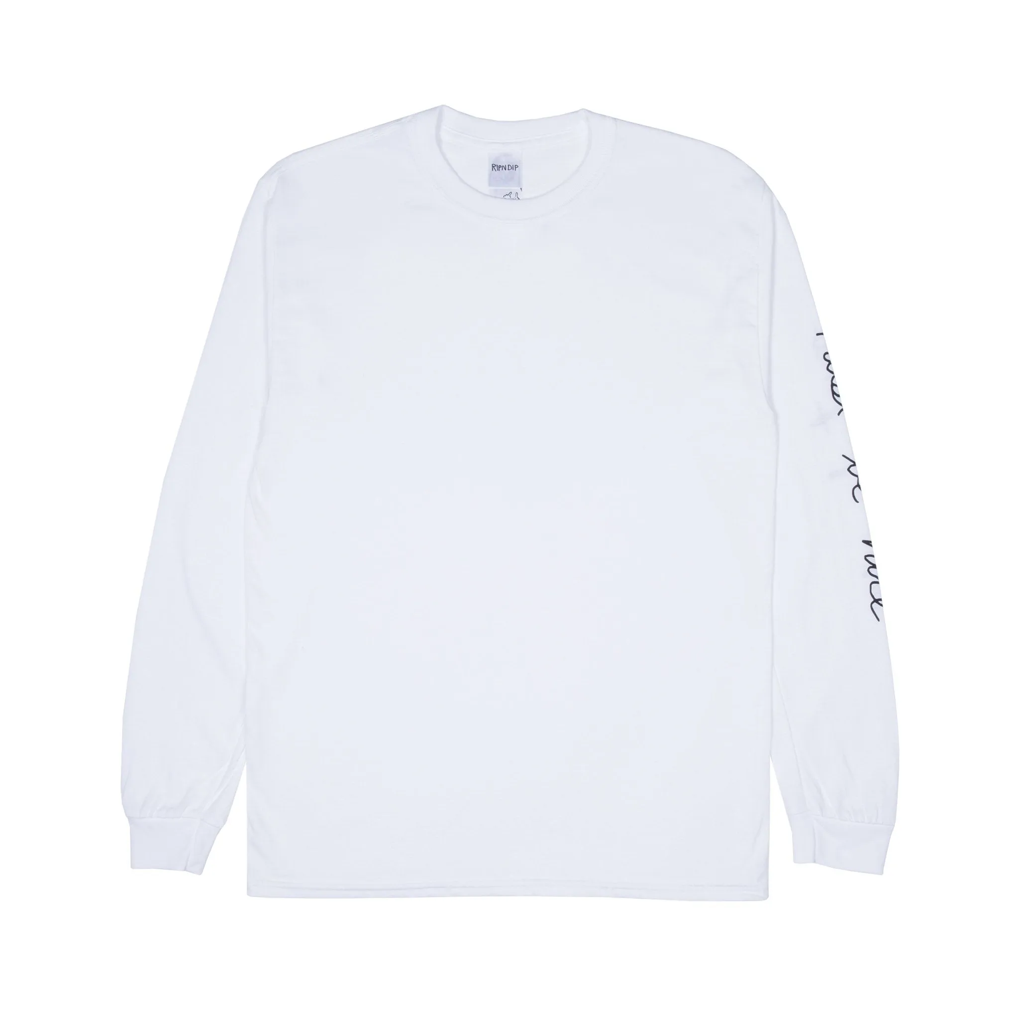 Romantic Nerm L/S Tee (White)