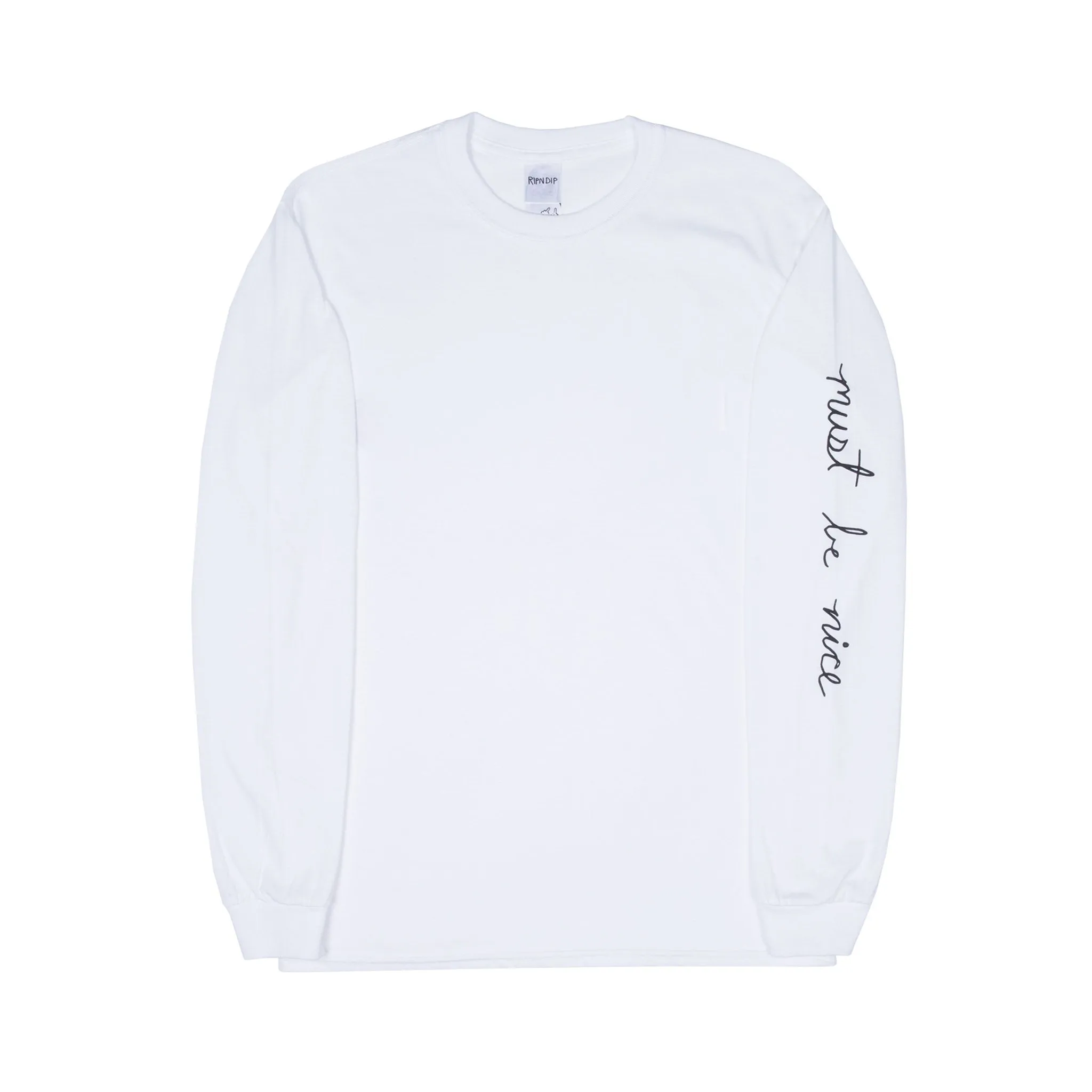 Romantic Nerm L/S Tee (White)