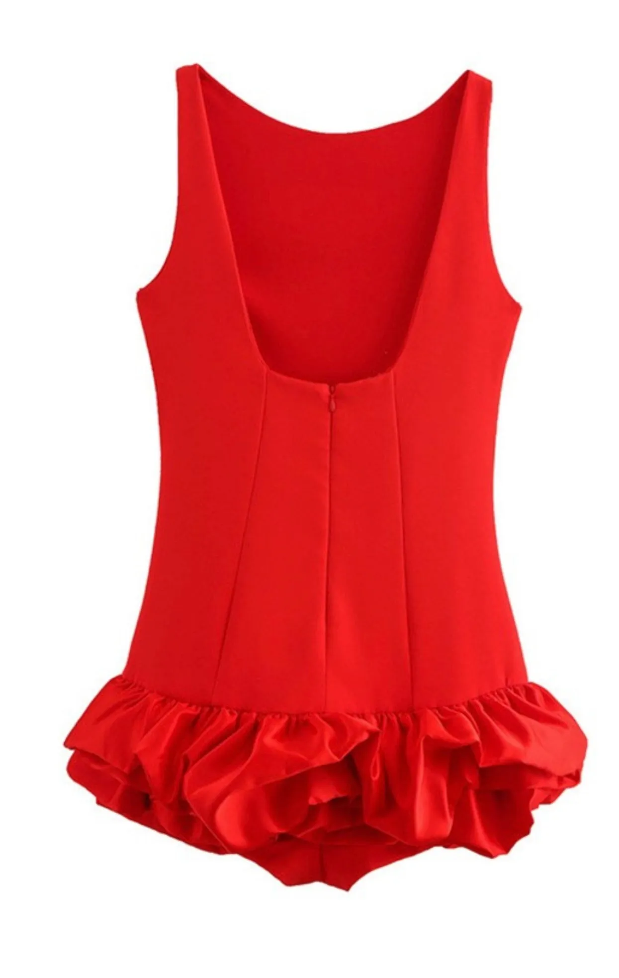 Ruffle Mini Dress