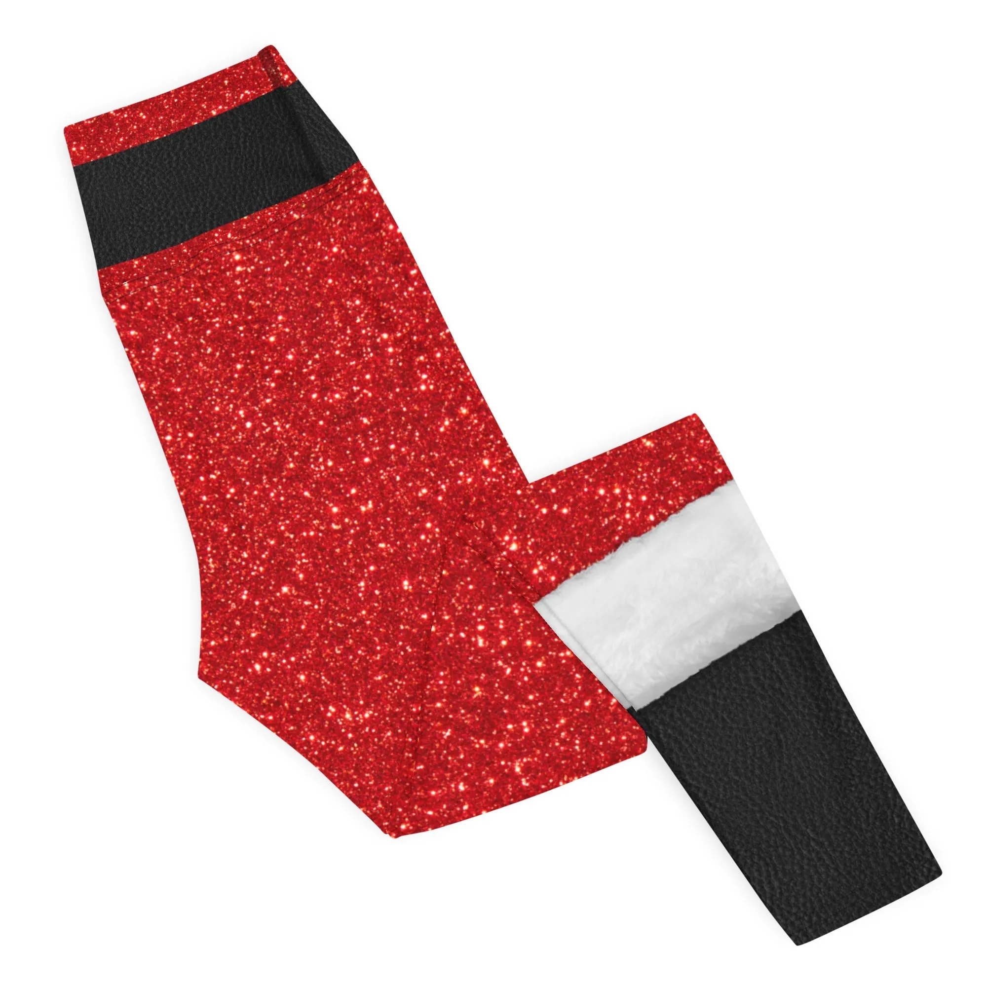 Santa's Outfit Yoga Leggings