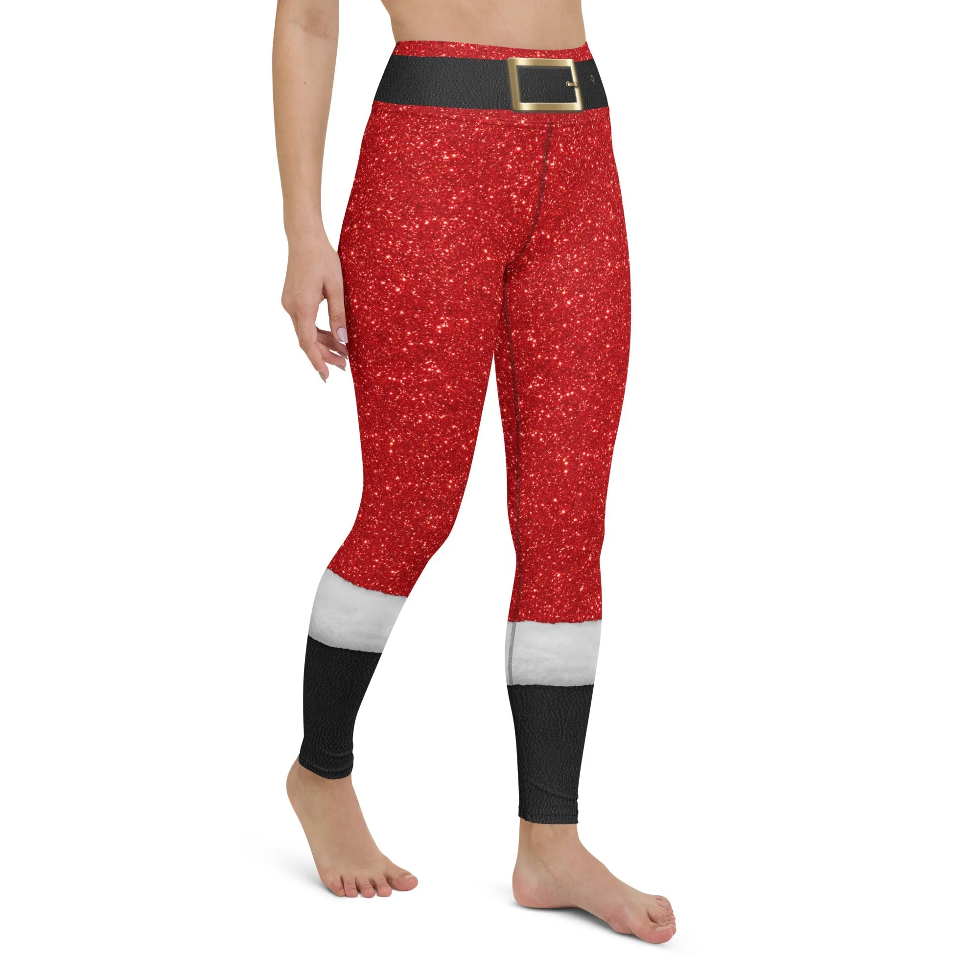 Santa's Outfit Yoga Leggings