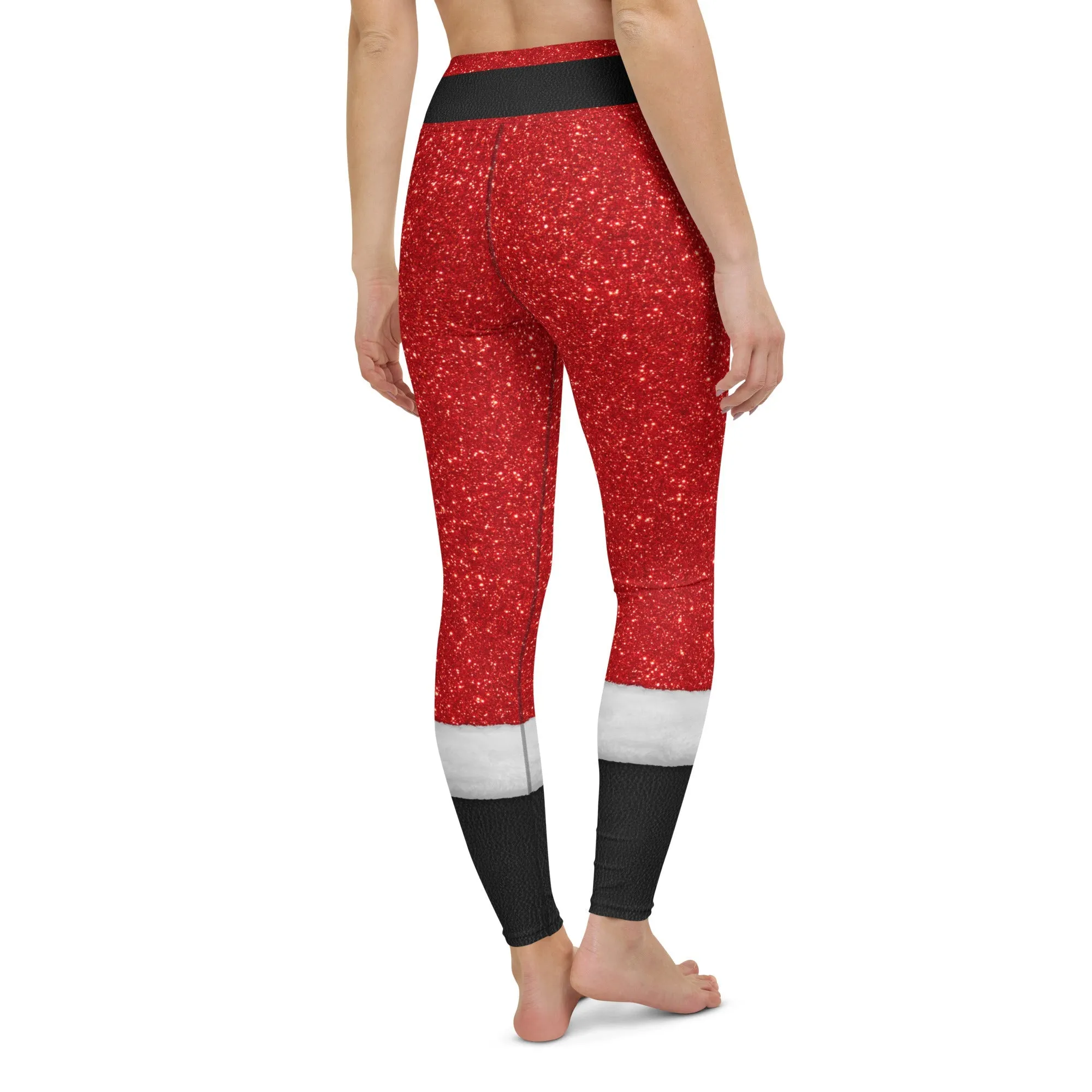 Santa's Outfit Yoga Leggings