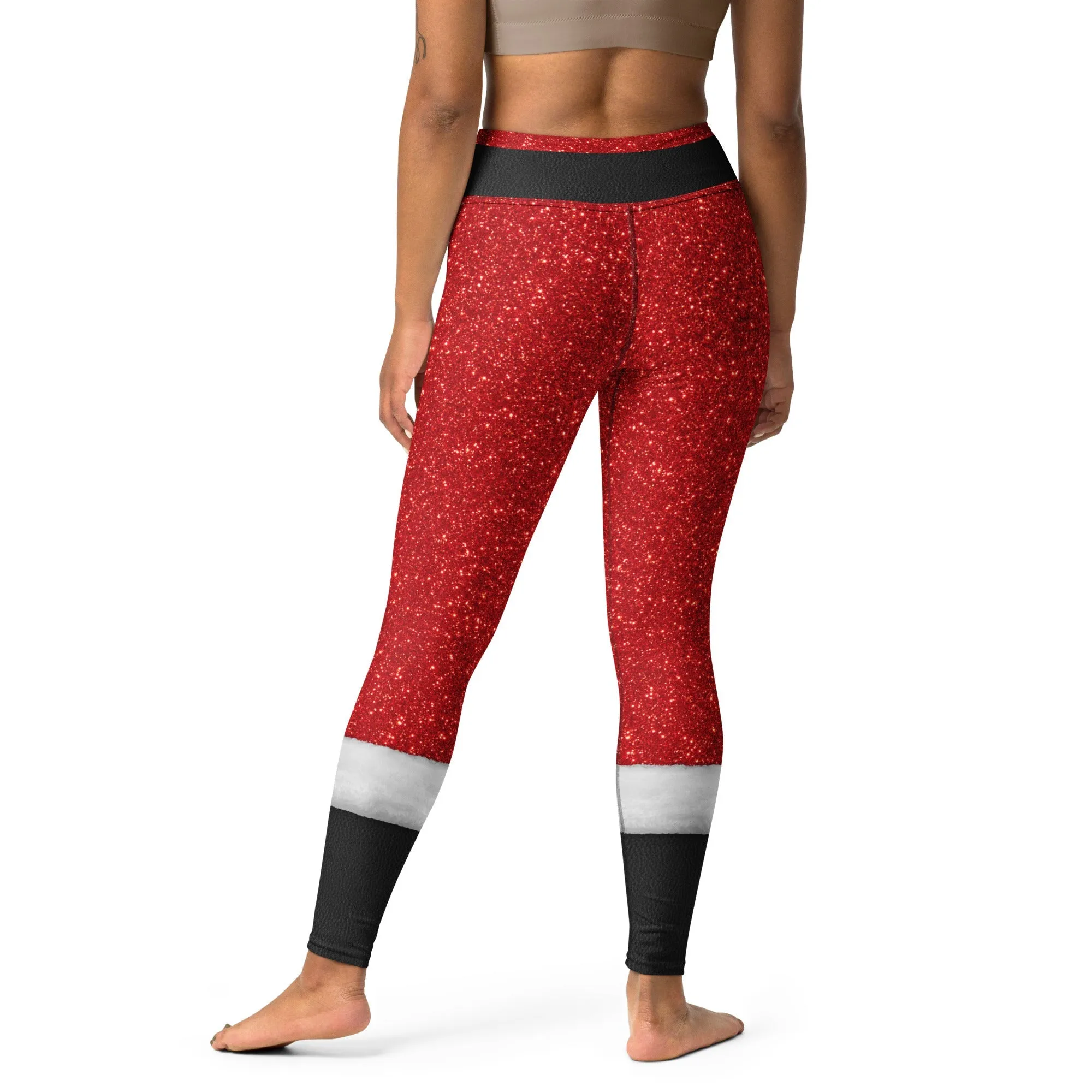 Santa's Outfit Yoga Leggings