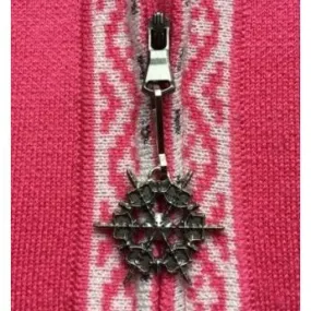 Snowflake Zipper Pull