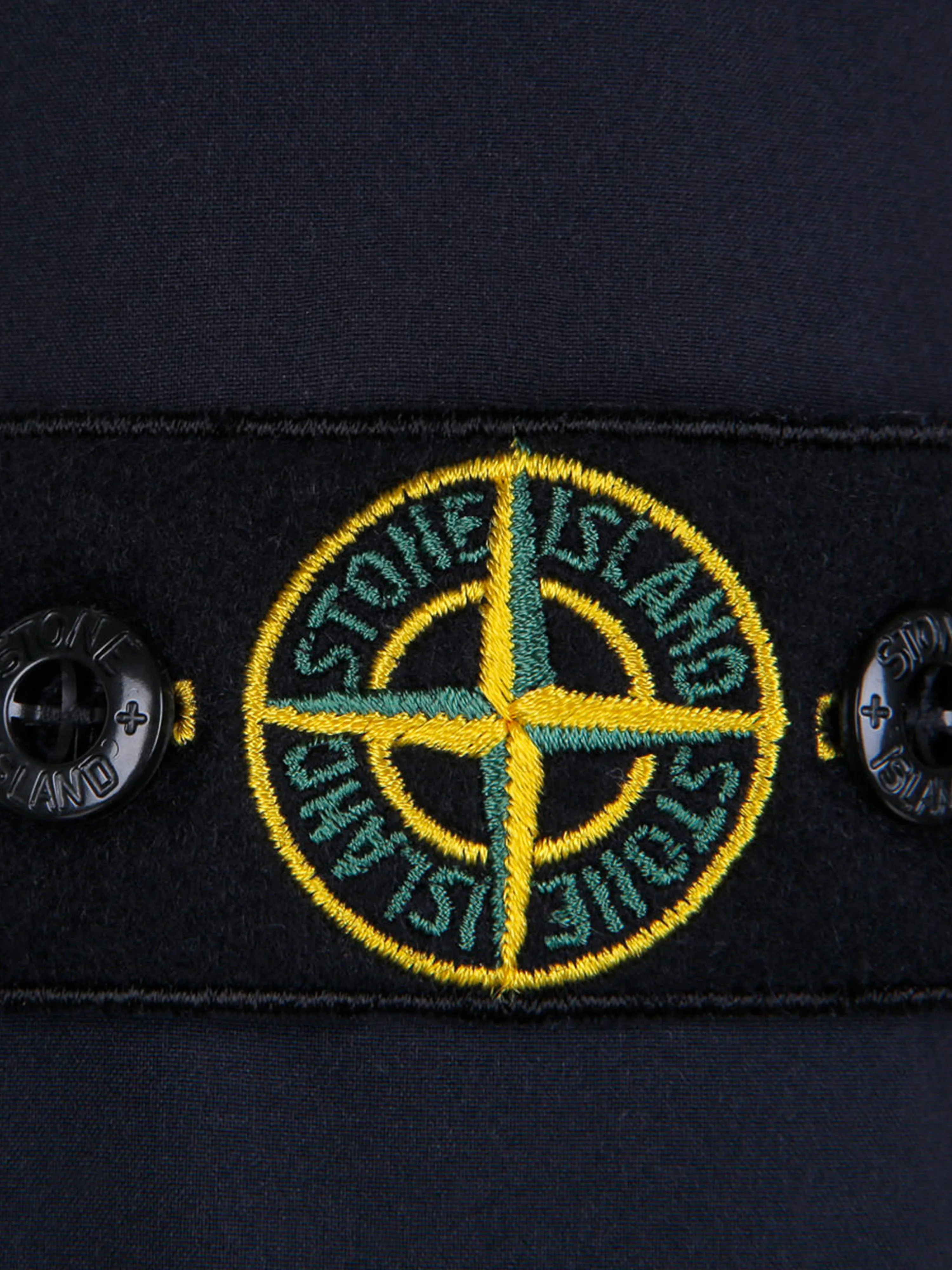 Stone Island Boys Blue Zip Up Jacket