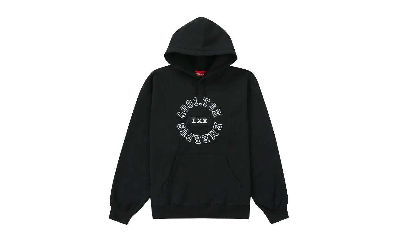 Supreme Reverse Hooded Sweatshirt Black