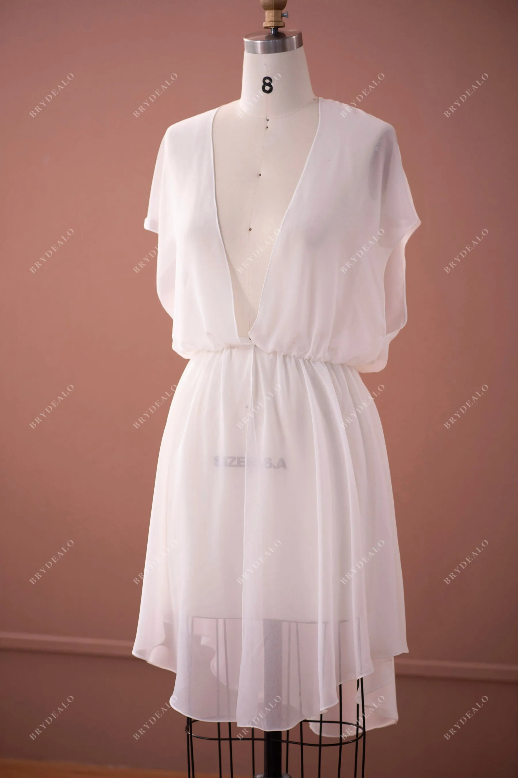 Sweetheart Chiffon Convertible A-line Wedding Dress with Bridal Jacket