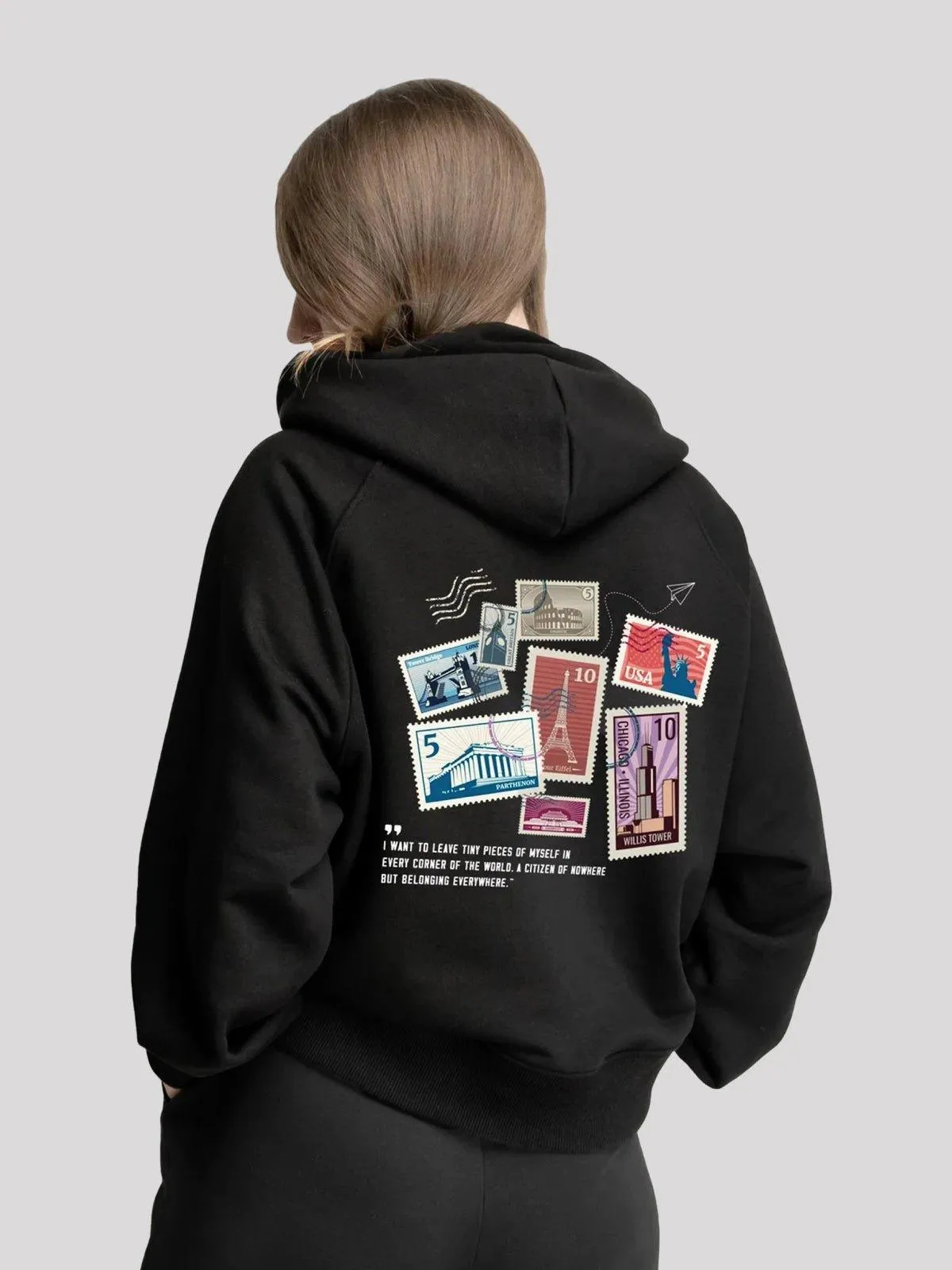 Travel Black Women's Hoodie