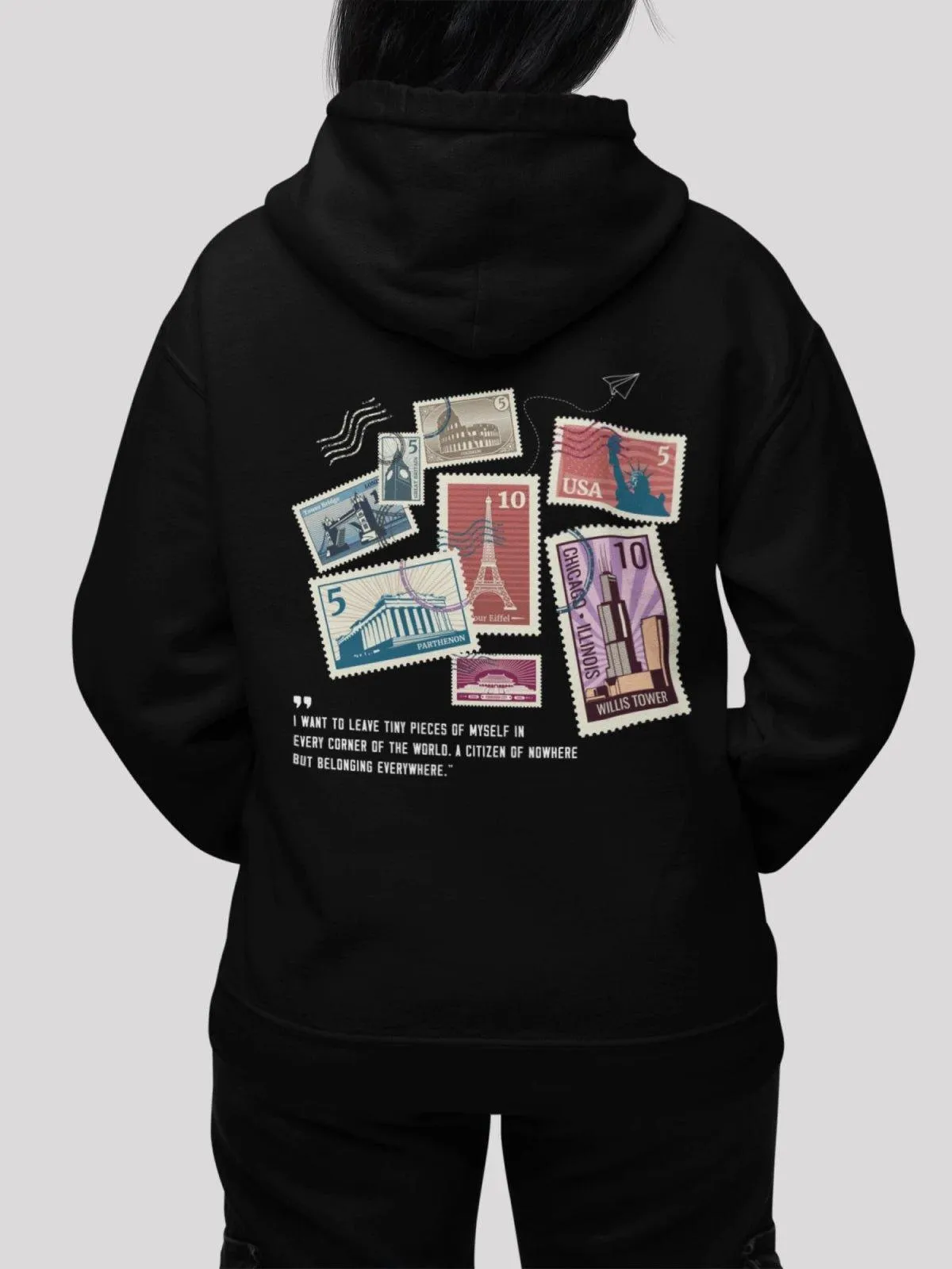 Travel Black Women's Hoodie