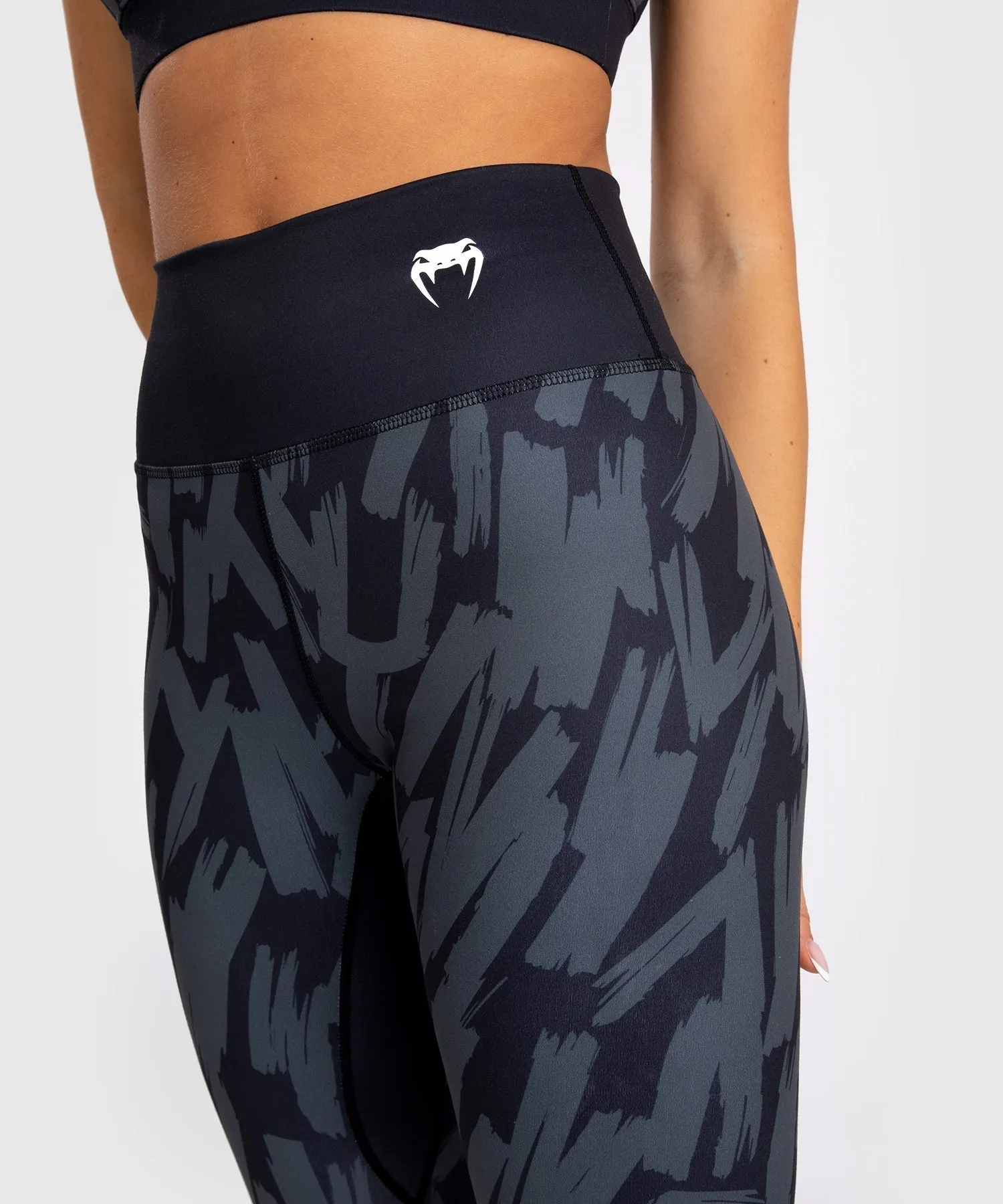 Venum Graffiti Women’s Full-Length Leggings - Urban Charcoal