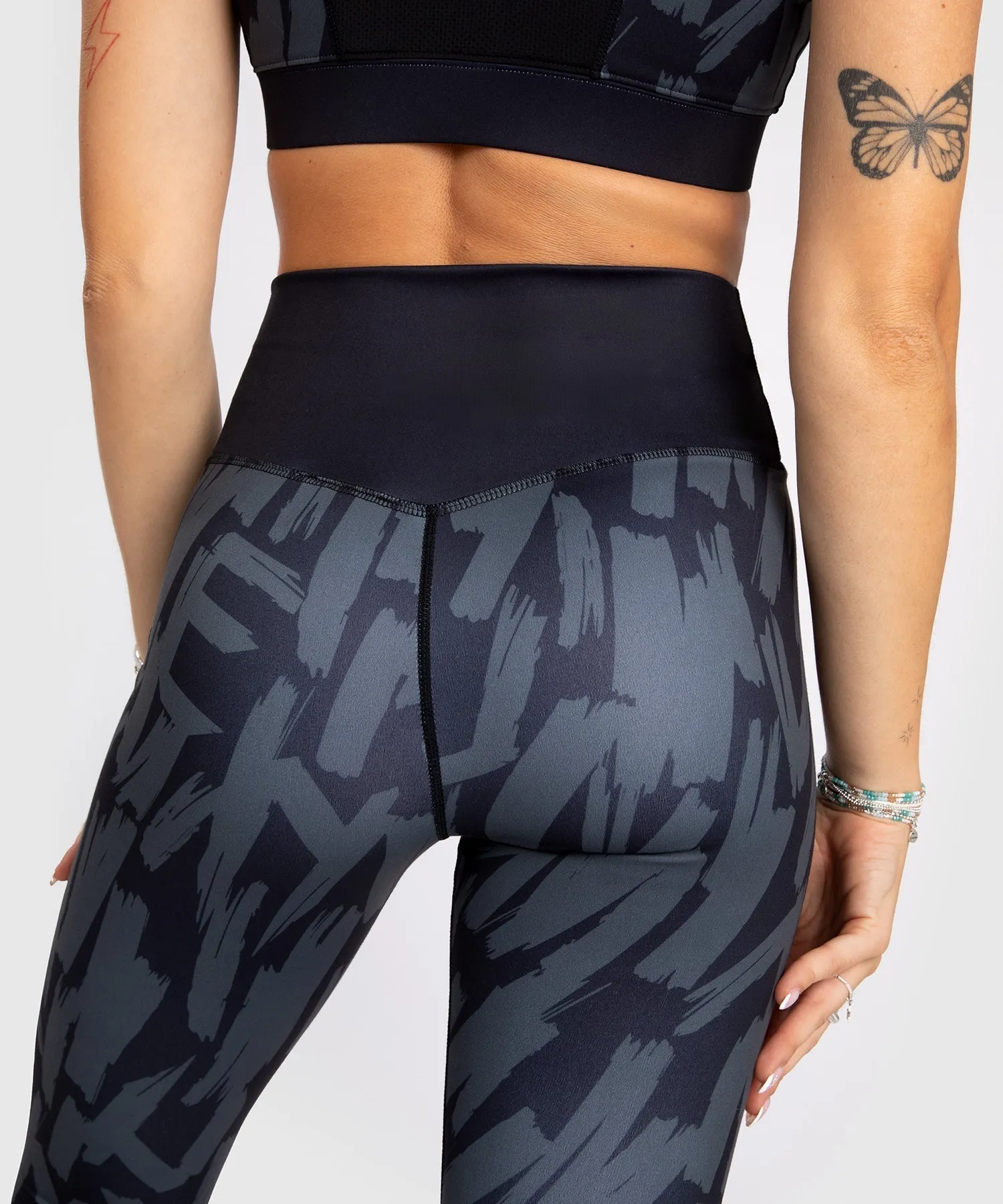 Venum Graffiti Women’s Full-Length Leggings - Urban Charcoal