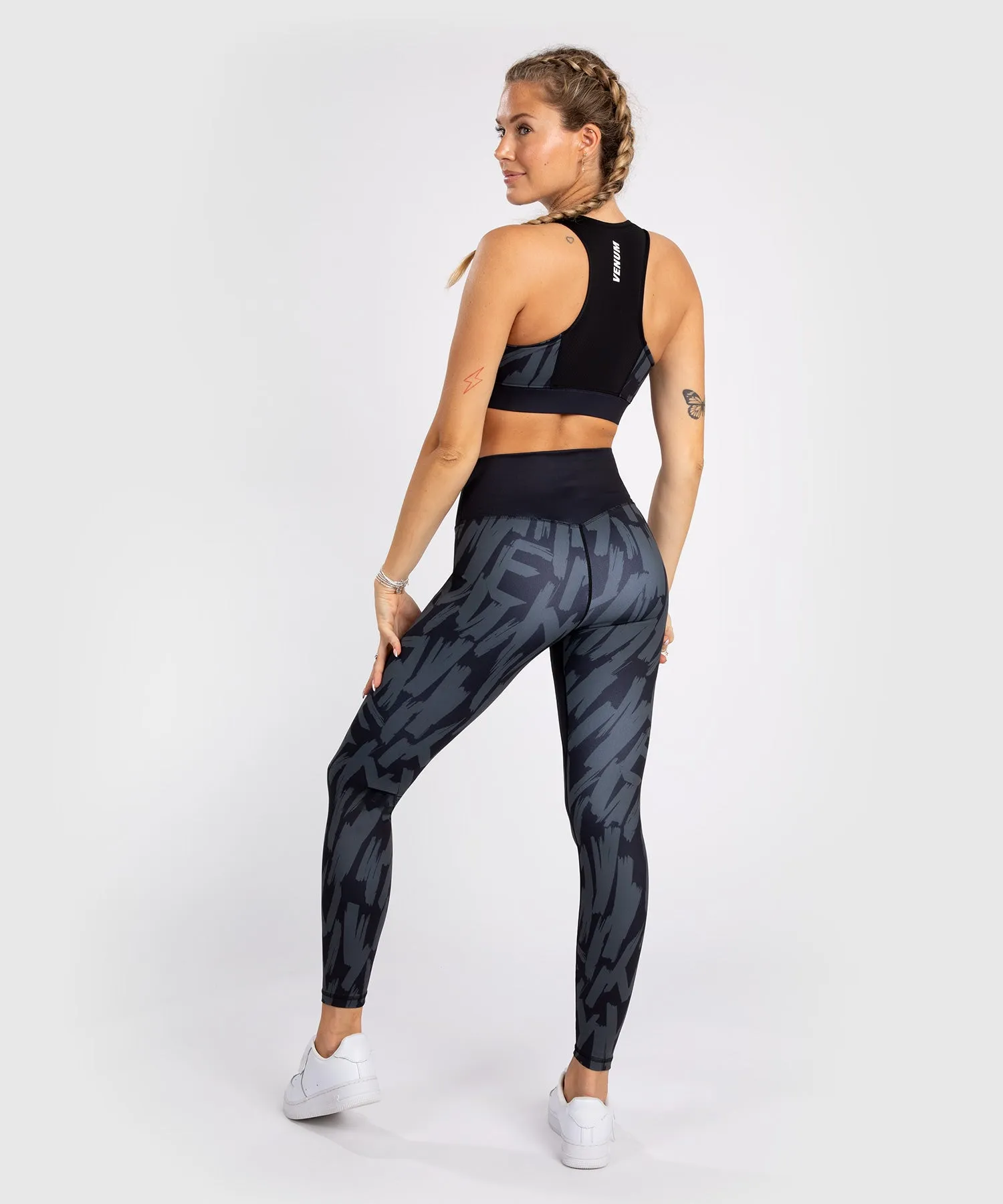 Venum Graffiti Women’s Full-Length Leggings - Urban Charcoal