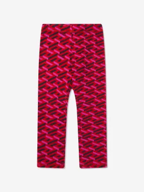 Versace Girls Patterned Leggings