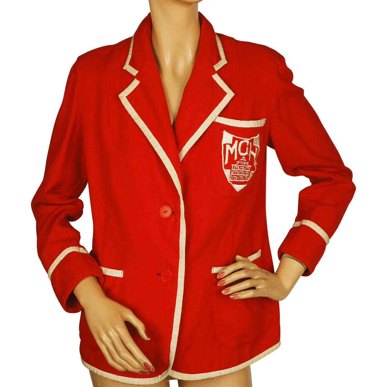 Vintage 1940s Montreal General Hospital Nursing School Blazer McGill University