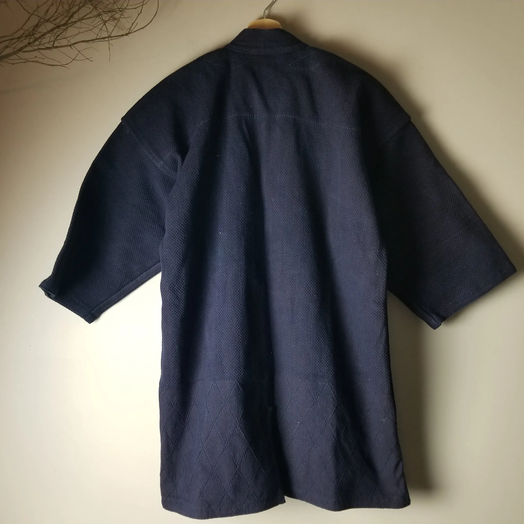 Vintage Aizome Indigo Kendo Swordsman Jacket