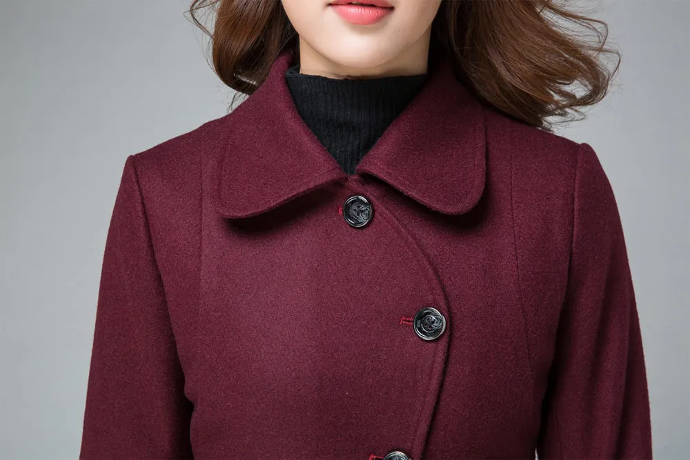 Vintage inspired wool jacket coat 1844