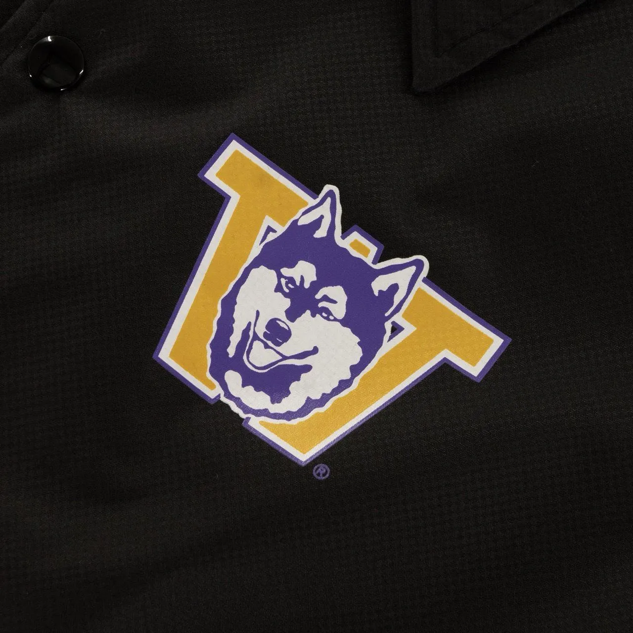 Washington Huskies Black Classic Throwback Head Coach Jacket