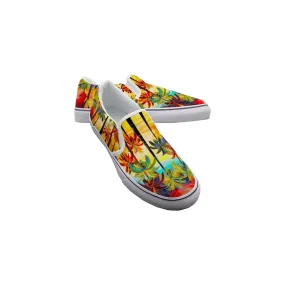 Women's Slip On Sneakers summer palm