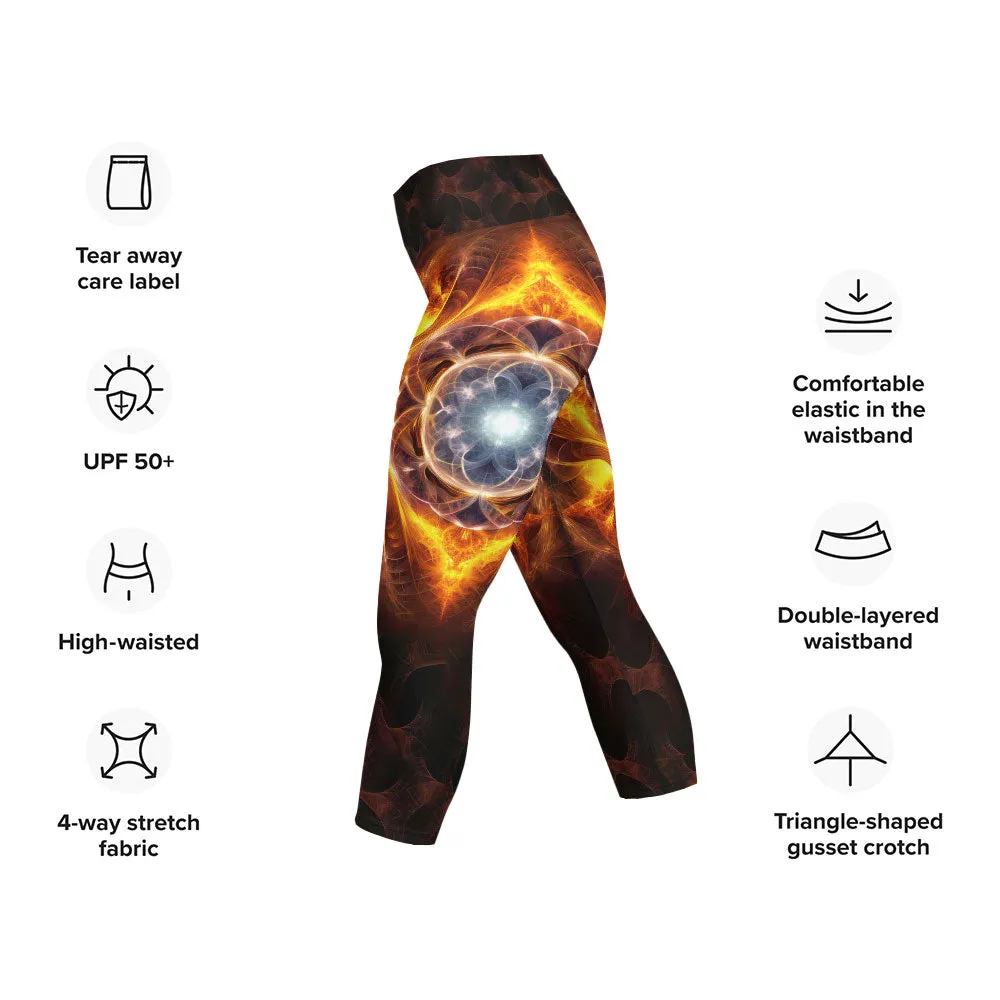 Yoga Capri Leggings First Stone