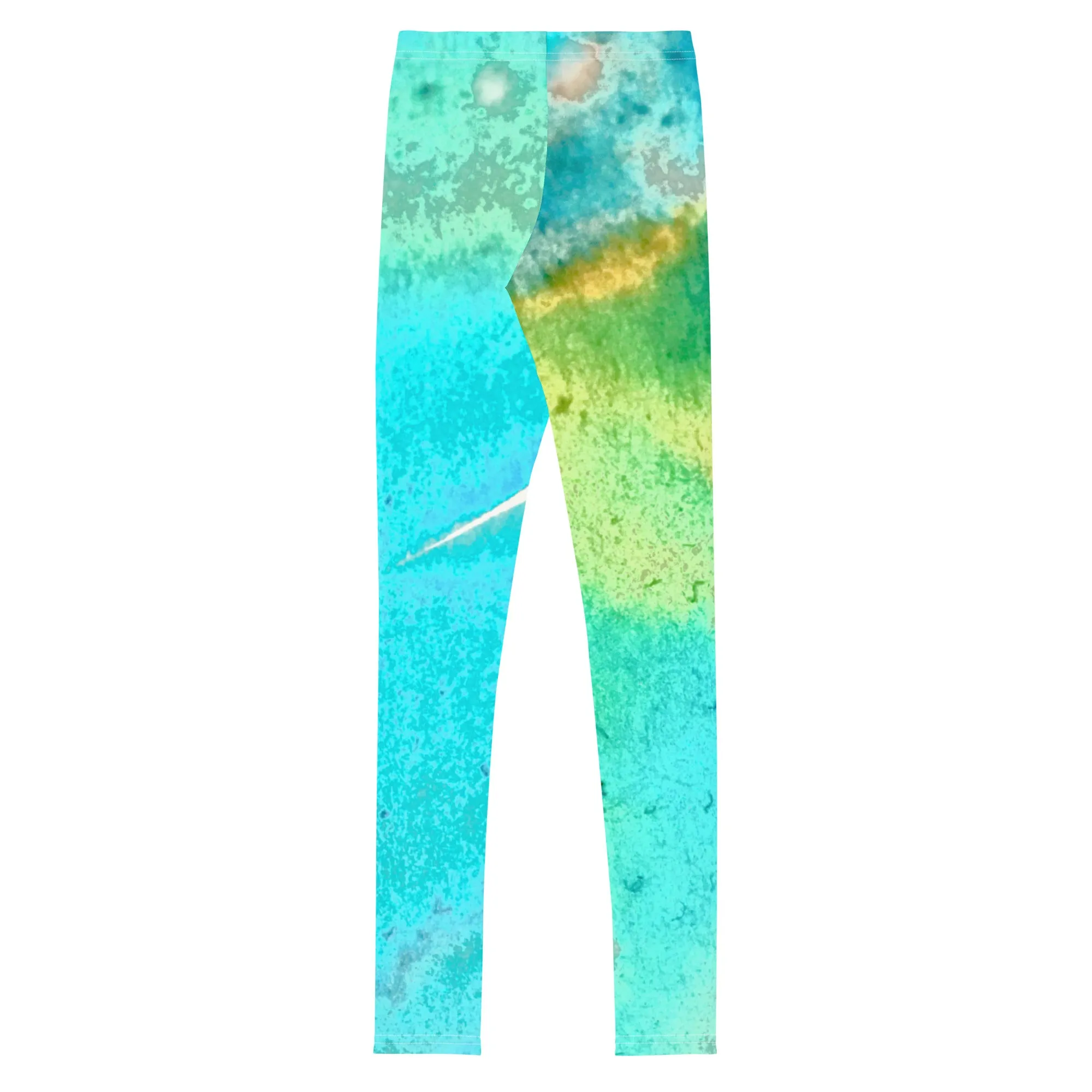 YOUTH LEGGINGS : TROPICAL WATER MOVEMENTS